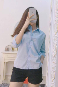 Áo Sơ mi nữ tay dài