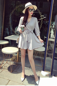 Đầm xòe tay lỡ