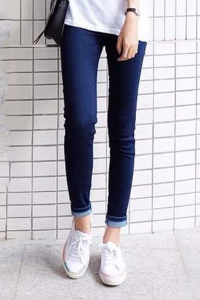 Quần Jean Xanh Trơn ASOS