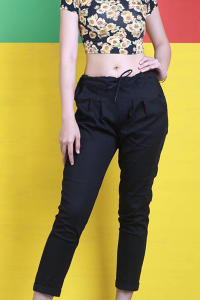 Quần kaki jeans lưng thun Asos