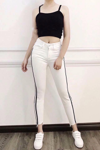 Quần Skinny viền 2 sọc 