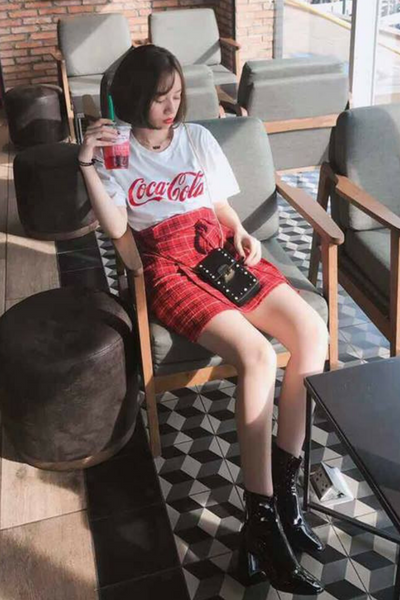 Set áo CoCa CoLa và Chân váy 