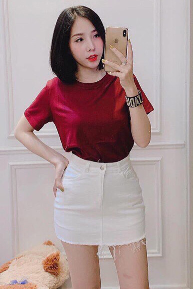 Chân Váy Jean Ngắn