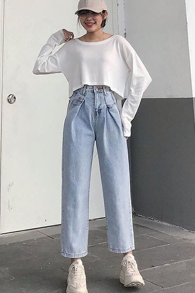 Quần Jean Baggy Ống Rộng